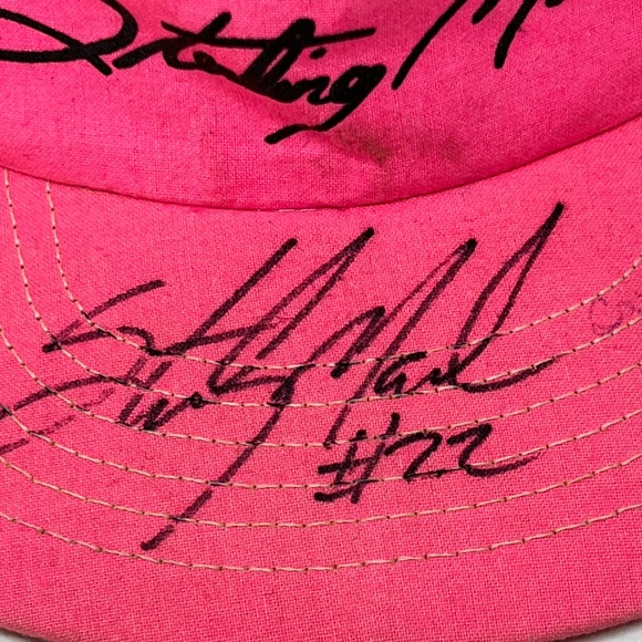 Sterling Marlin, NASCAR, Autographed / Signed Hat / Cap, 1991/2, USA, VINTAGE! - Picture 2 of 4